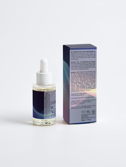 THE LOVER - PASSION &amp; EMOTIONAL DEPTH - Rosemary Hair &amp; Scalp Strengthening Oil