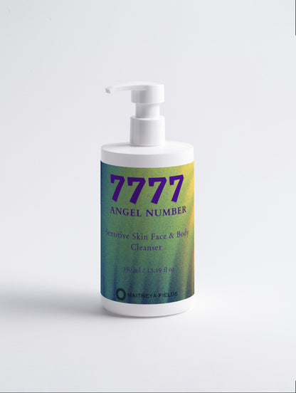 7777 Angel Number - Sensitive Skin Face &amp; Body Cleanser