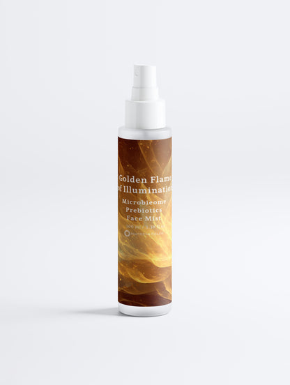 Golden Flame of Illumination - Microbiome Prebiotics Face Mist