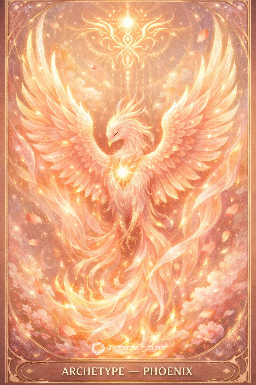 🔥 Archetype: The Phoenix [Audio + Digital Mandala]