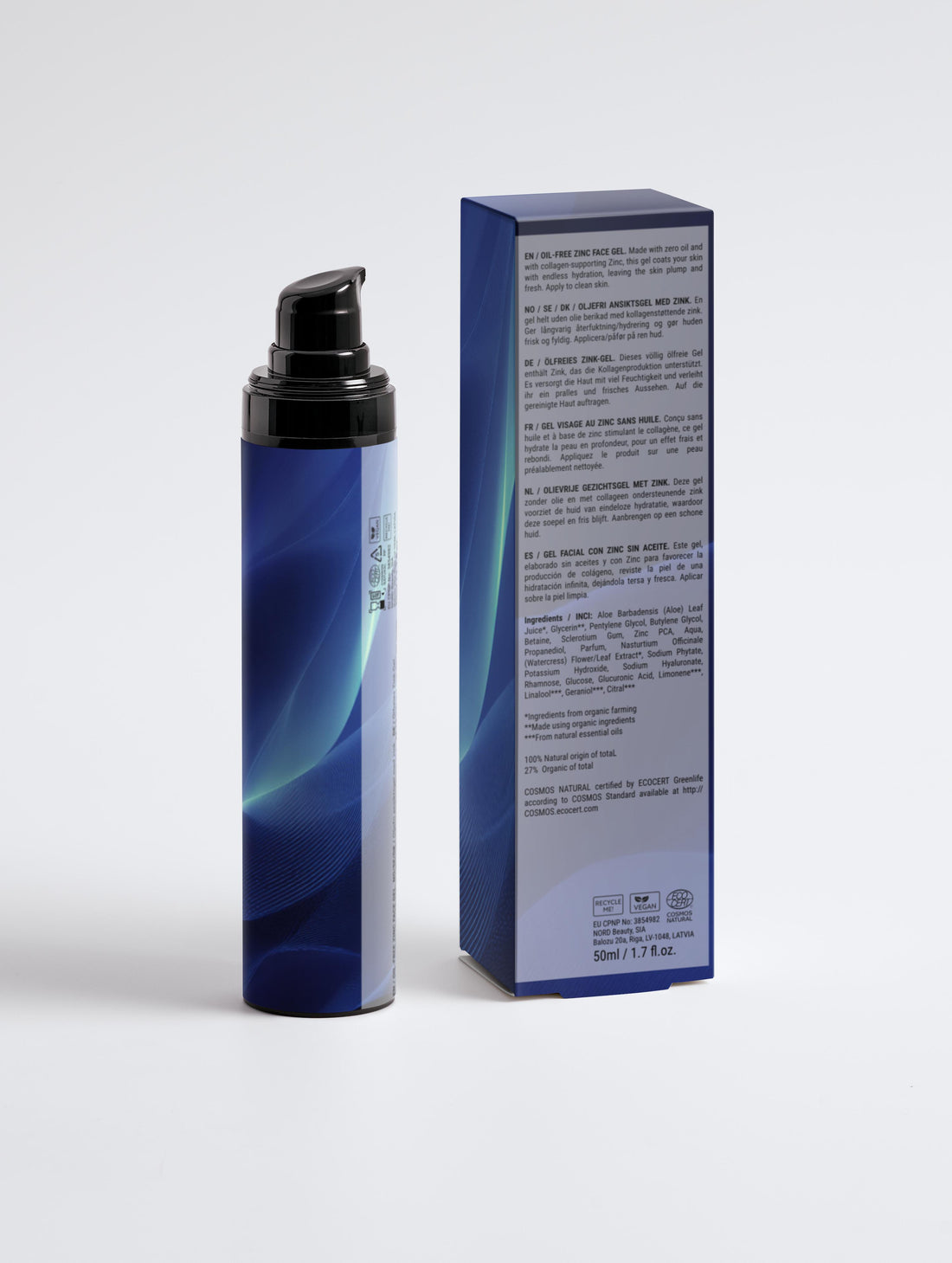 STRENGTH, DISCIPLINE &amp; FOCUS - Oil-Free Zinc Face Gel for Men