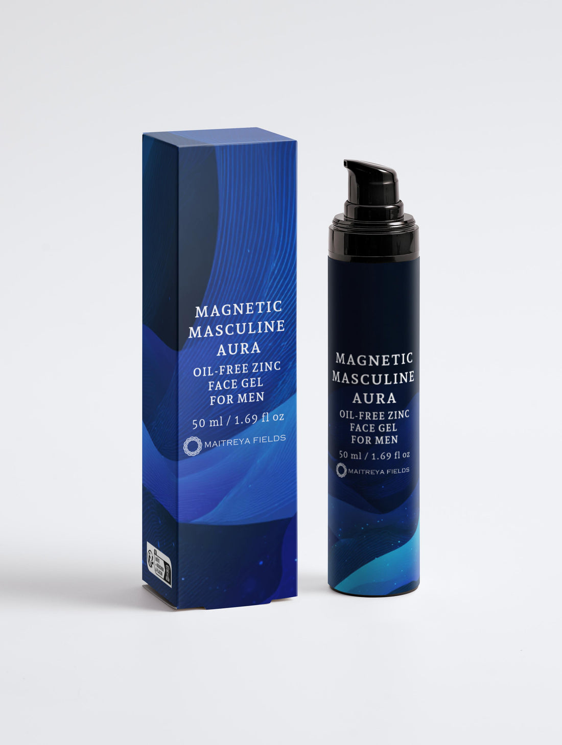 MAGNETISCHE MÄNNLICHE AURA – Öl-freies Zink-Gesichtsgel für Männer