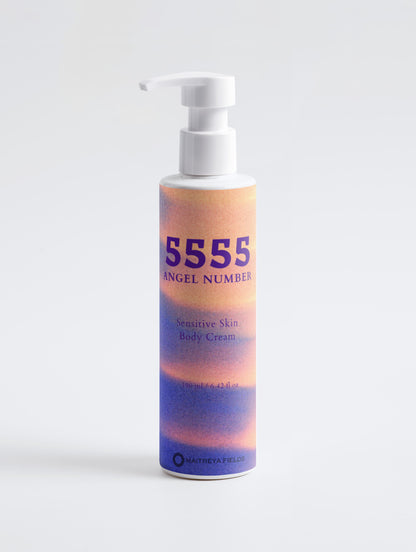 5555 Angel Number - Sensitive Skin Body Cream