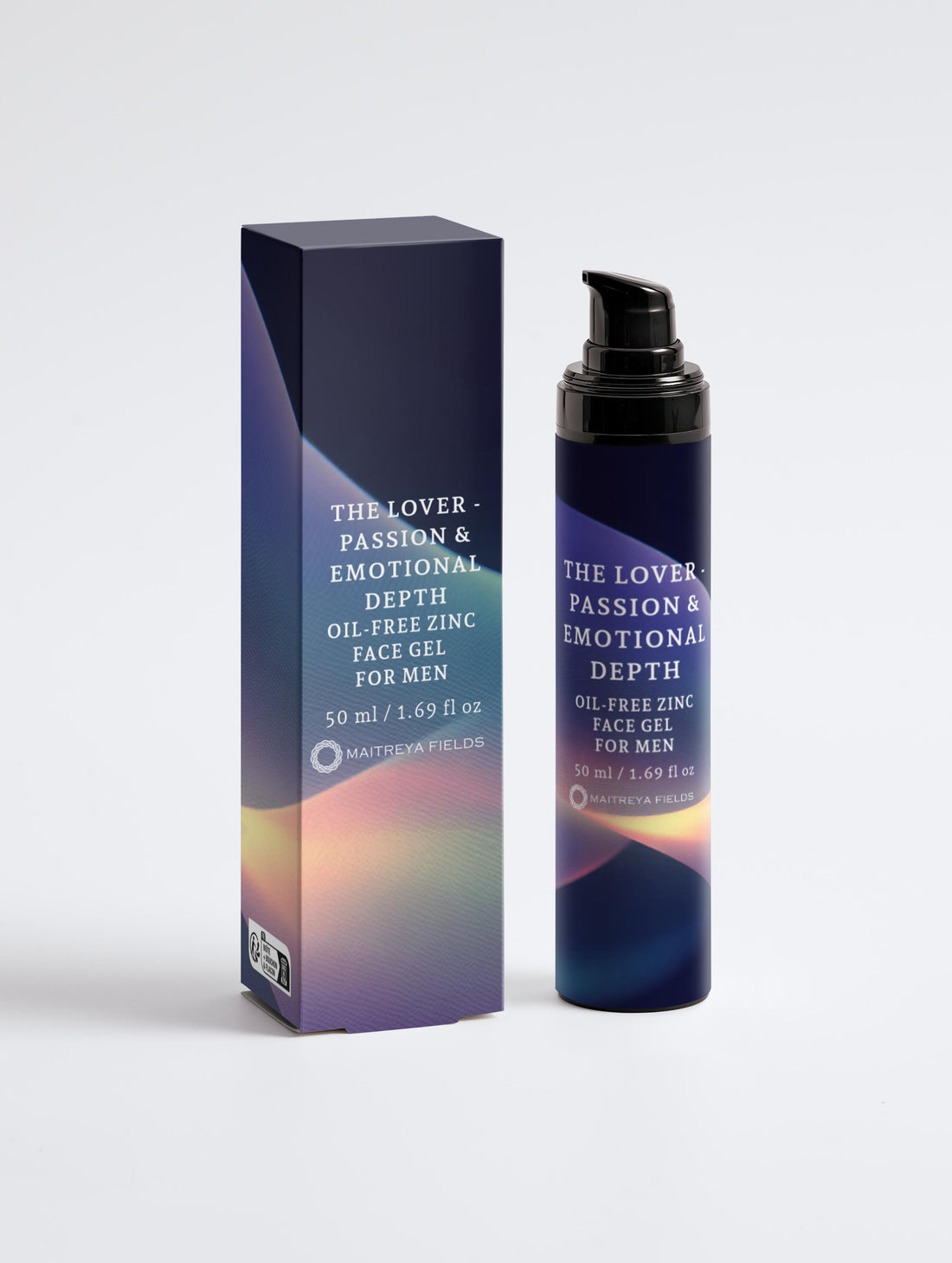 THE LOVER - PASSION &amp; EMOTIONAL DEPTH - Oil-Free Zinc Face Gel for Men