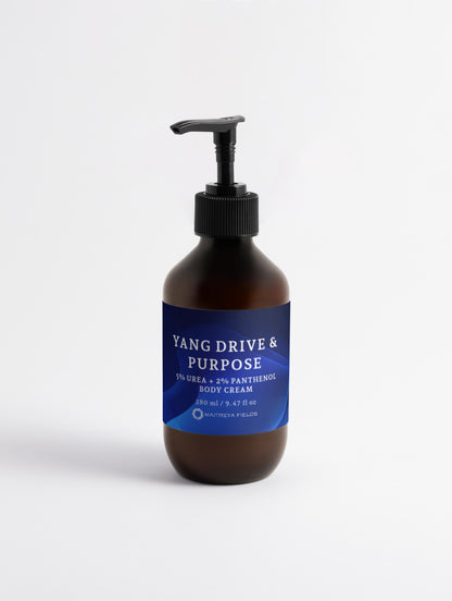 YANG DRIVE &amp; PURPOSE - 5% Urea + 2% Panthenol Body Cream