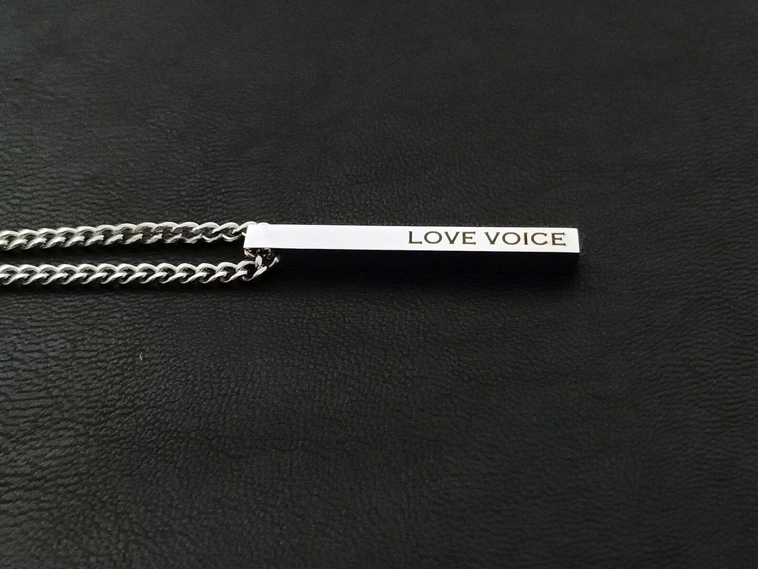 Loving Voice Pendant 3 / Chrysopoeia Series / Maitreya Fields - Energetically Programmed