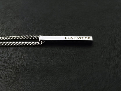 Loving Voice Pendant 3 / Chrysopoeia Series / Maitreya Fields - Energetically Programmed