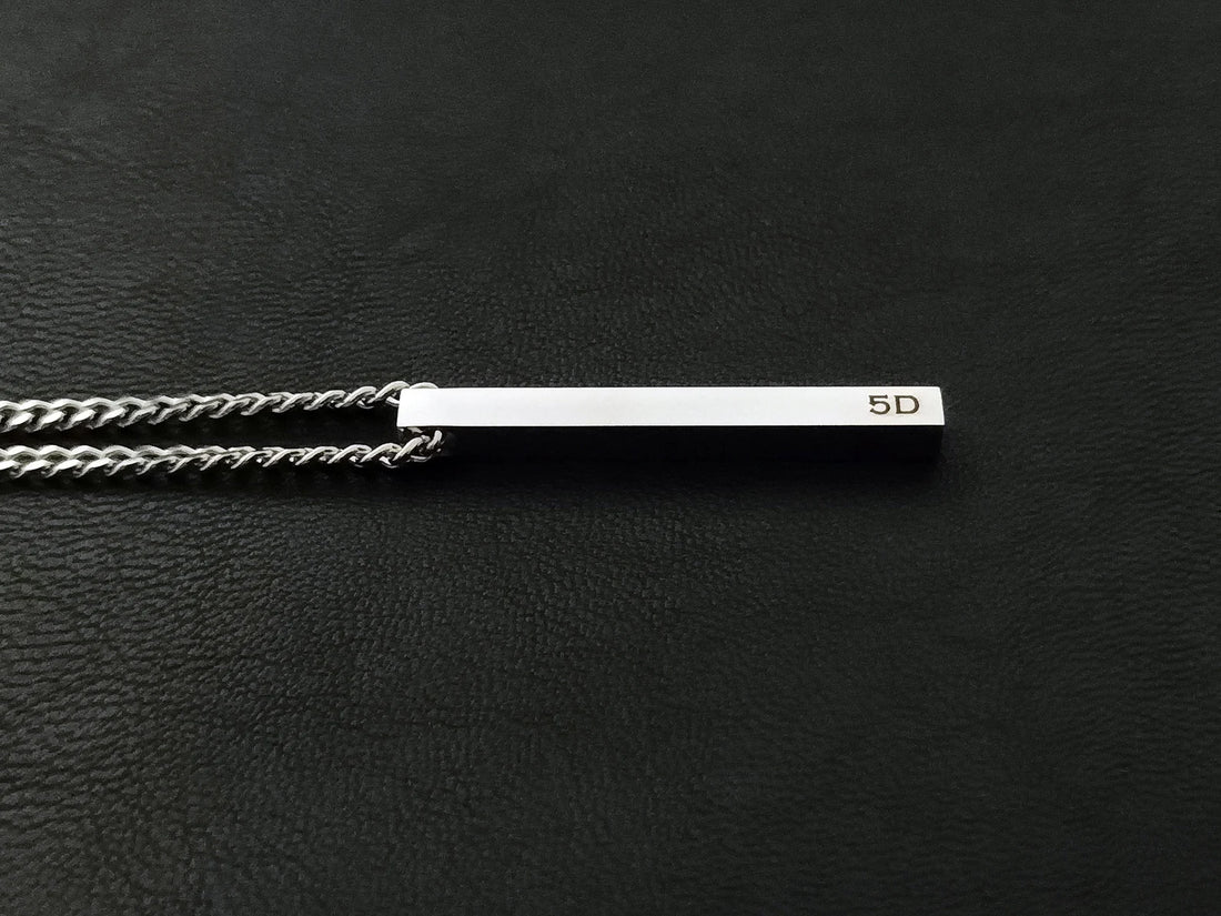 5te-dimension-verbindungs-anhänger / Chrysopoeia-Serie - Edelstahlkette / Maitreya Fields - Energetisch programmiert