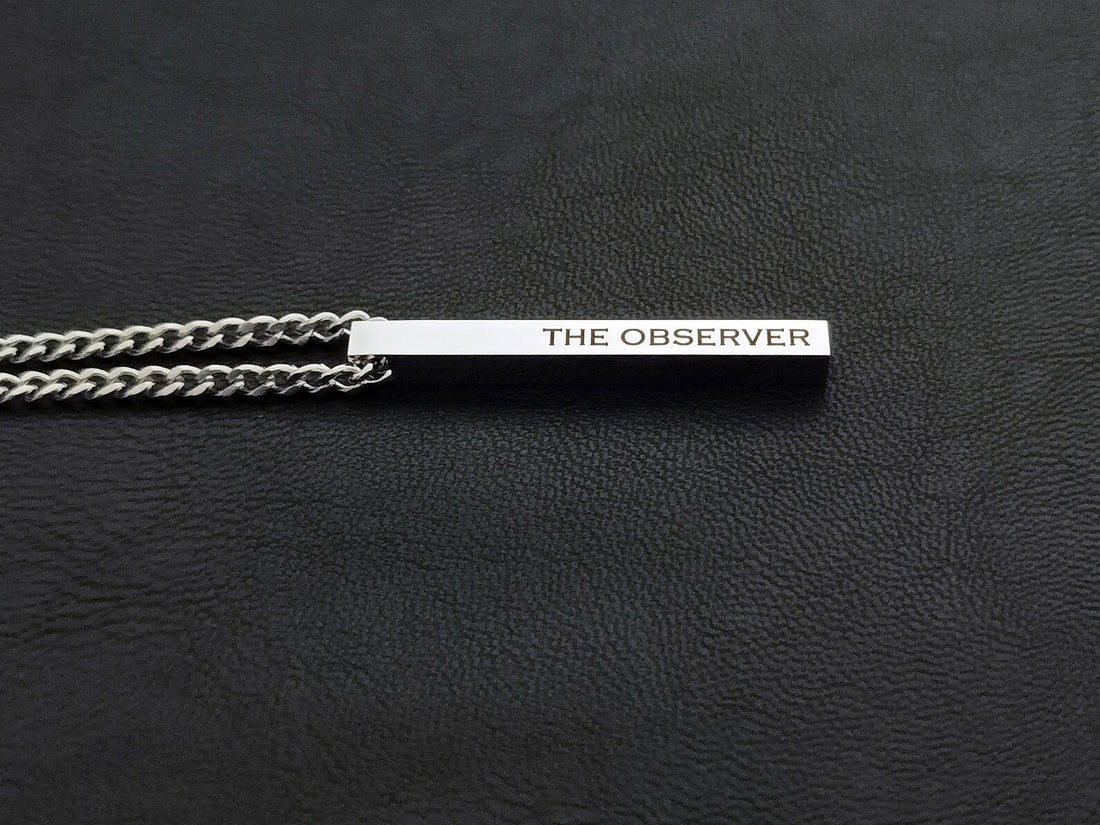 The Observer Pendant 26 / Chrysopoeia Series / Maitreya Fields - Energetically Programmed