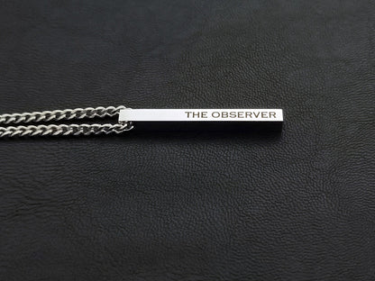 The Observer Pendant 26 / Chrysopoeia Series / Maitreya Fields - Energetically Programmed