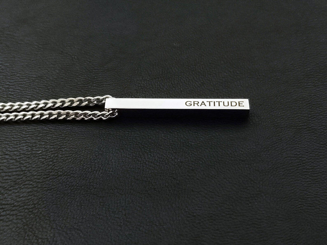 Gratitude Pendant 87 / Chrysopoeia Series / Maitreya Fields - Energetically Programmed