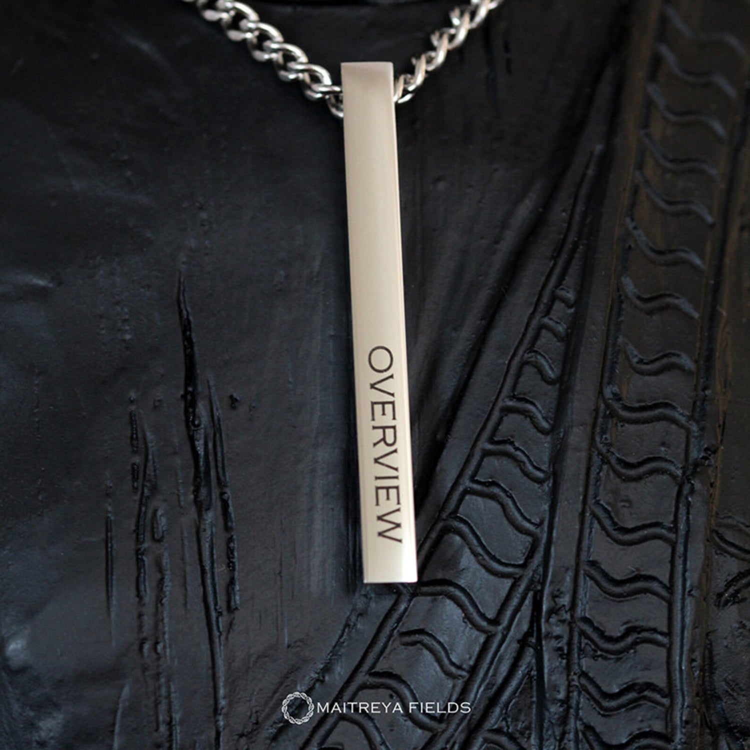 The Overview Effect Pendant 109 / Chrysopoeia Series / Maitreya Fields - Energetically Programmed