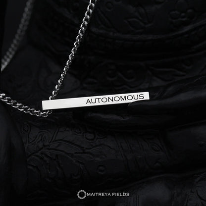 Autonomous Self Pendant 114 / Chrysopoeia Series / Maitreya Fields - Energetically Programmed