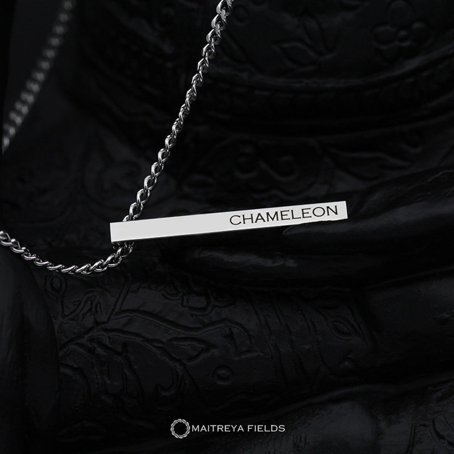 Chameleon Protection - Energy Protection Pendant 142 / Chrysopoeia Series / Maitreya Fields - Energetically Programmed