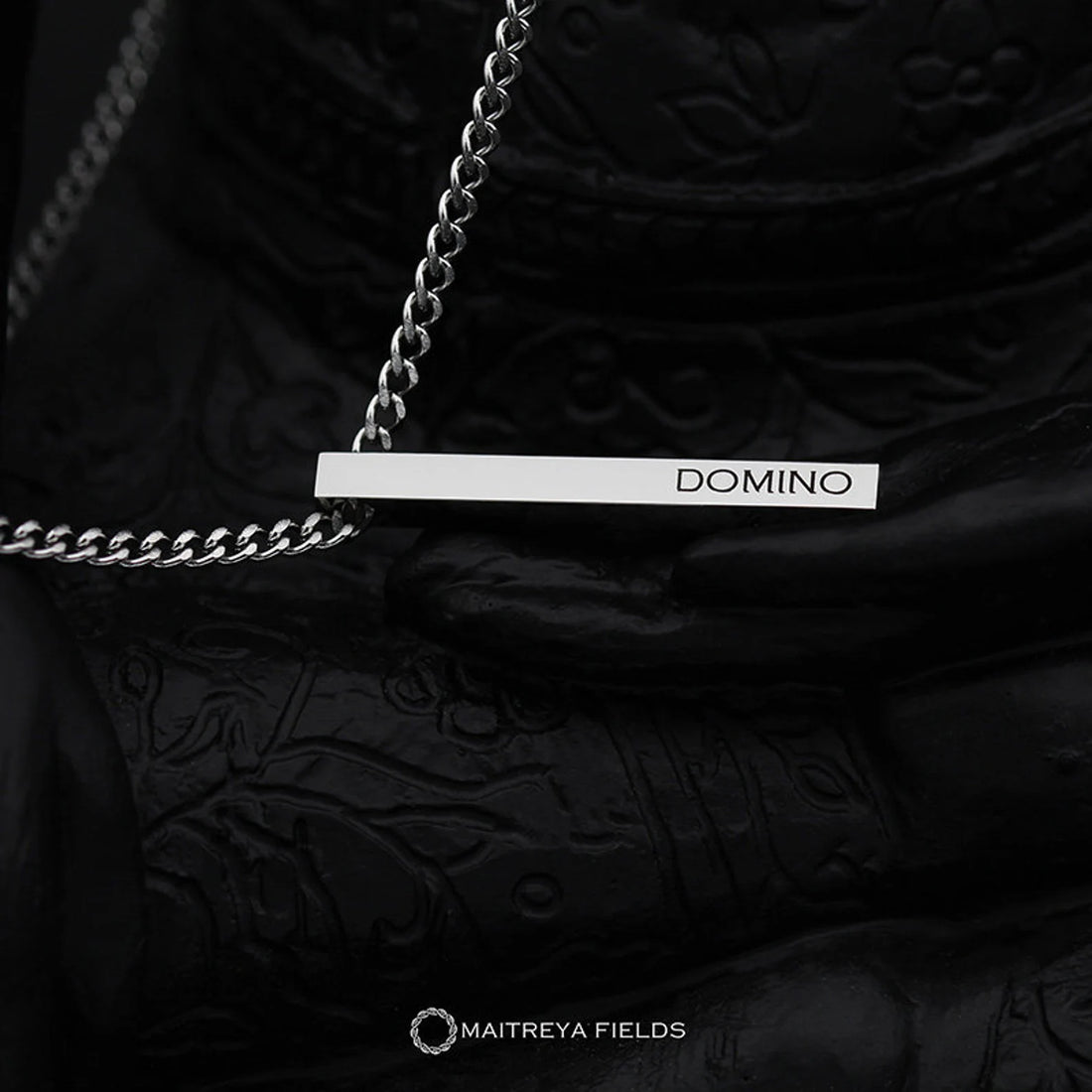 Enhancing Manifestation and Gratitude - The Domino Pendant 123 / Chrysopoeia Series / Maitreya Fields - Energetically Programmed