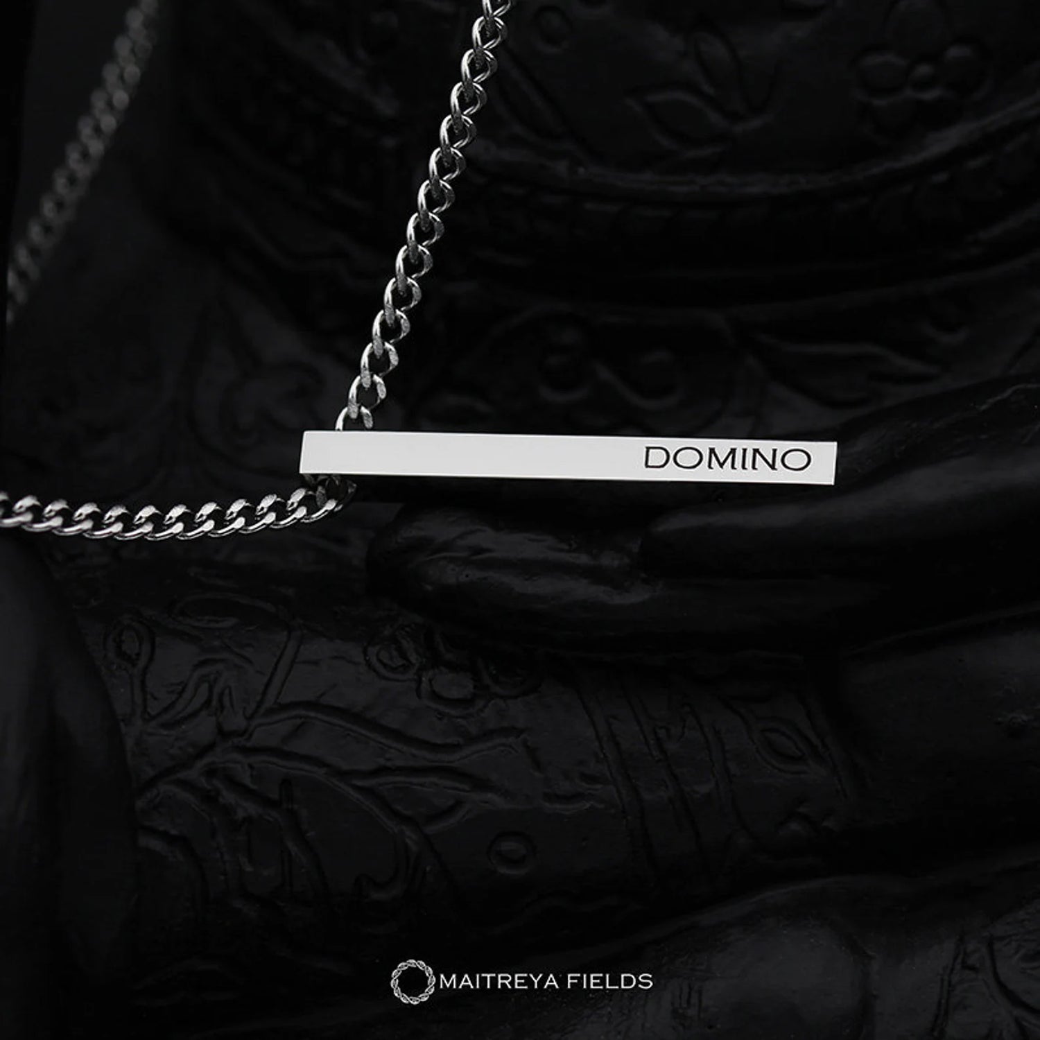 Enhancing Manifestation and Gratitude - The Domino Pendant 123 / Chrysopoeia Series / Maitreya Fields - Energetically Programmed