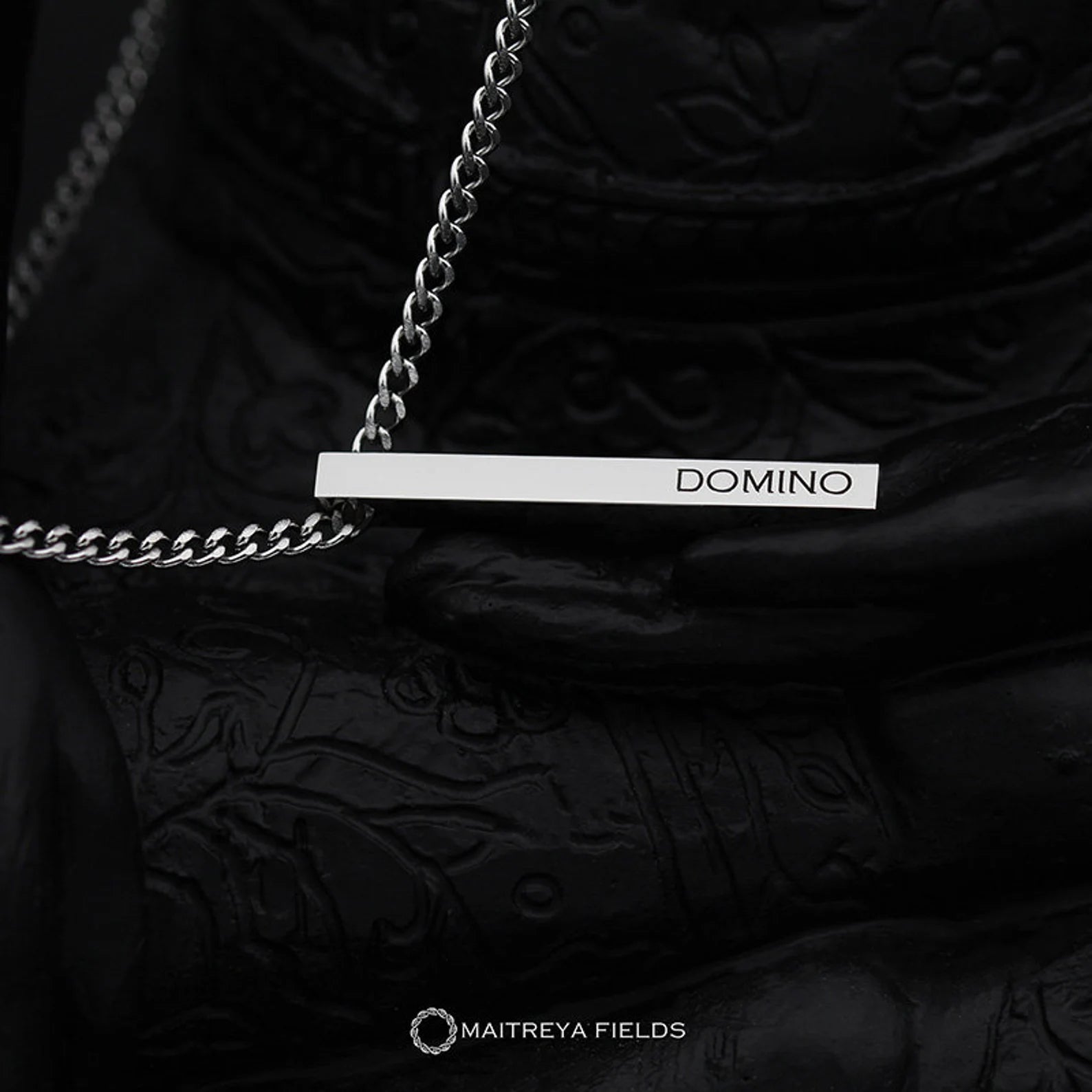 Enhancing Manifestation and Gratitude - The Domino Pendant 123 / Chrysopoeia Series / Maitreya Fields - Energetically Programmed