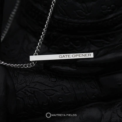 The Gate Opener Pendant 147 / Chrysopoeia Series / Maitreya Fields - Energetically Programmed