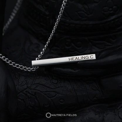 The Healing Container Pendant 169 / Chrysopoeia Series / Maitreya Fields - Energetically Programmed