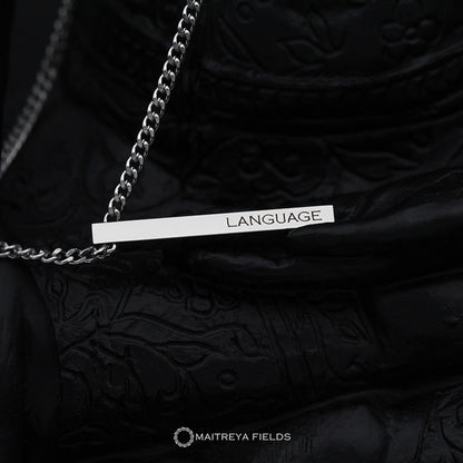 Language Downloader Pendant 135 / Chrysopoeia Series / Maitreya Fields - Energetically Programmed