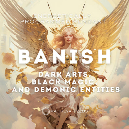 Saint Cyprian’s Prayer Pendant 110 / Chrysopoeia Series / Maitreya Fields - Energetically Programmed