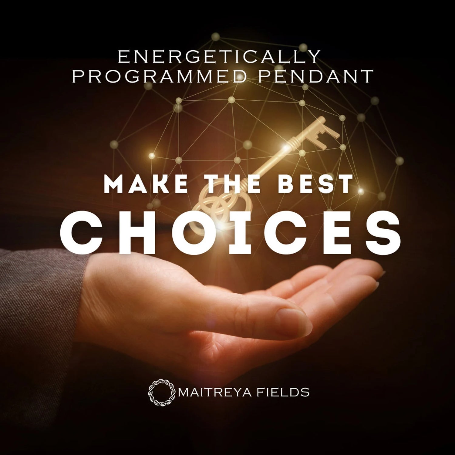 Butterfly Effect Pendant 108 / Chrysopoeia Series / Maitreya Fields - Energetically Programmed