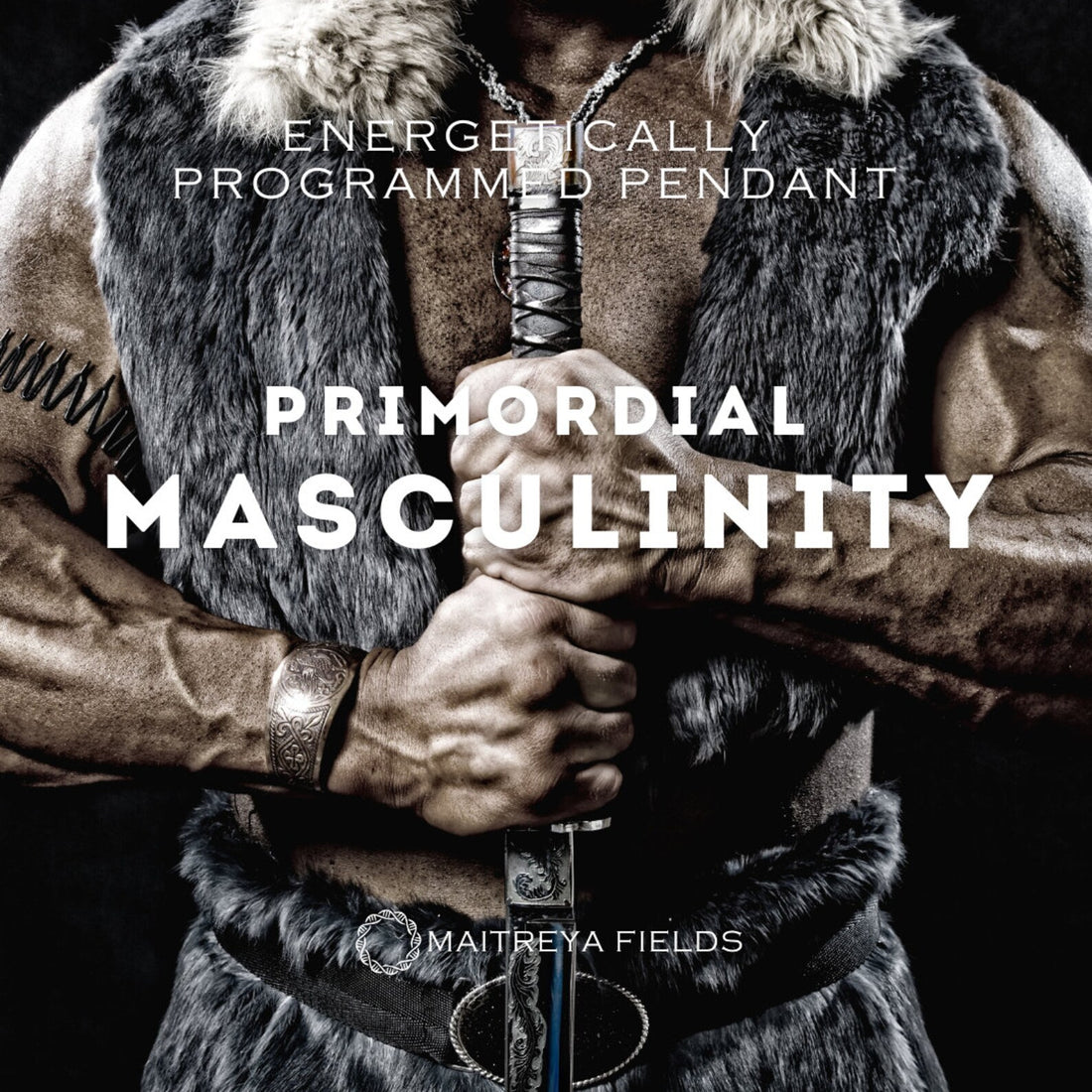 Apollo Perfect Masculine Beauty Pendant 170 / Chrysopoeia Series / Maitreya Fields - Energetically Programmed