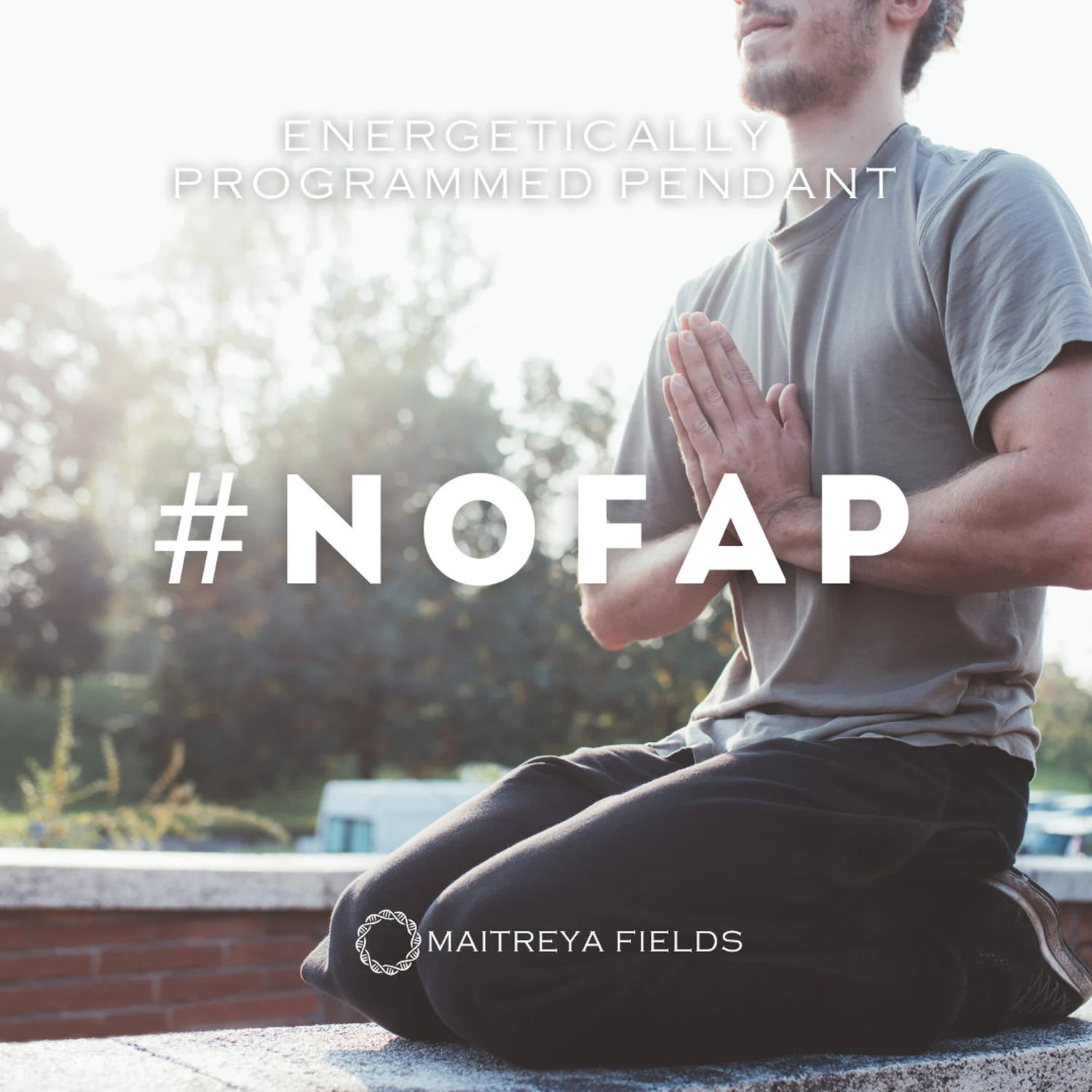 NoFap Pendant 138 / Chrysopoeia Series / Maitreya Fields - Energetically Programmed