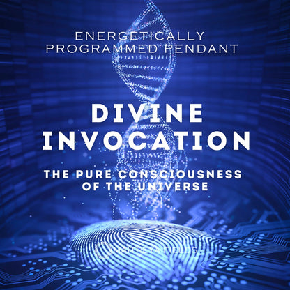 Divine Invocation Pendant 119 / Chrysopoeia Series / Maitreya Fields - Energetically Programmed