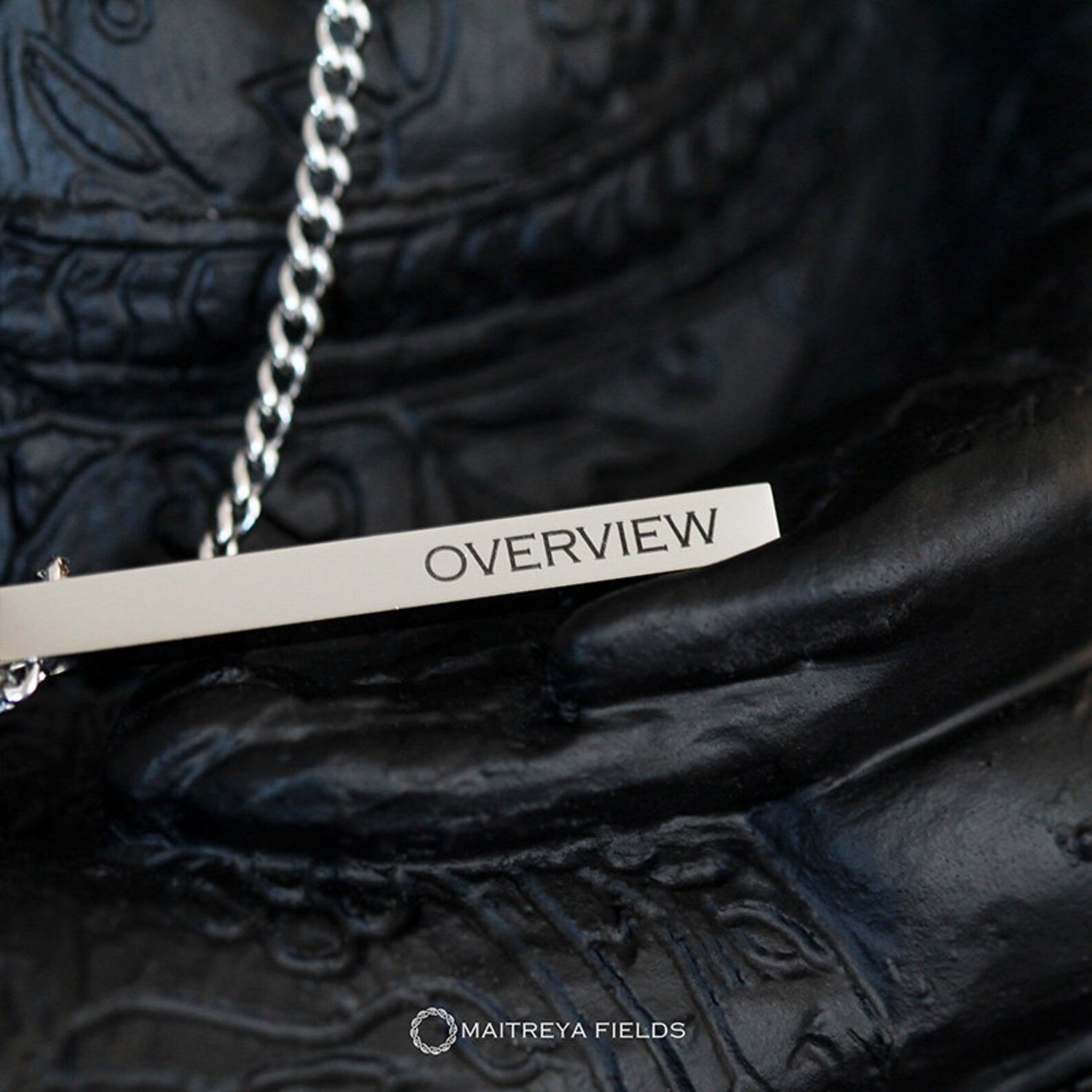 The Overview Effect Pendant 109 / Chrysopoeia Series / Maitreya Fields - Energetically Programmed