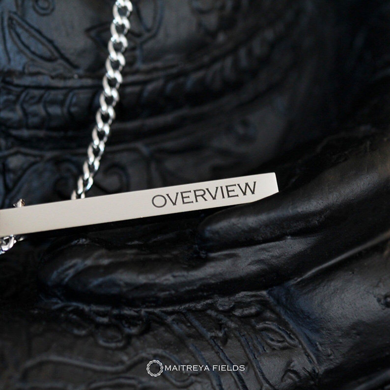 The Overview Effect Pendant 109 / Chrysopoeia Series / Maitreya Fields - Energetically Programmed