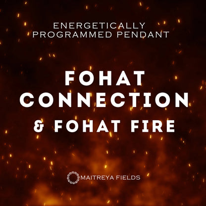 Fohat-Verbindung und Fohat-Feuer-Anhänger131 / Chrysopoeia-Serie / Maitreya Fields - Energetisch Programmiert