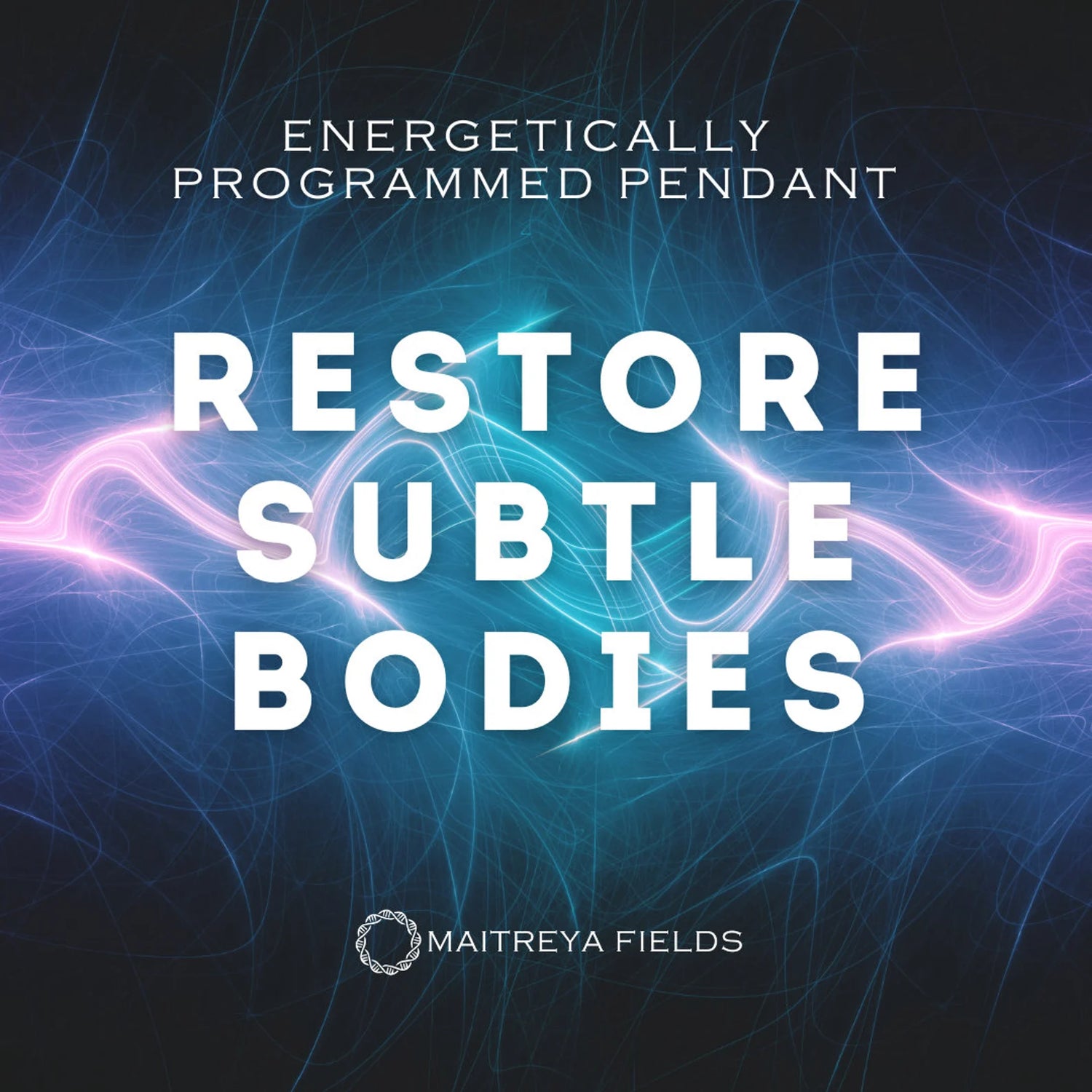 Restore Subtle Bodies Pendant 101 / Chrysopoeia Series / Maitreya Fields - Energetically Programmed
