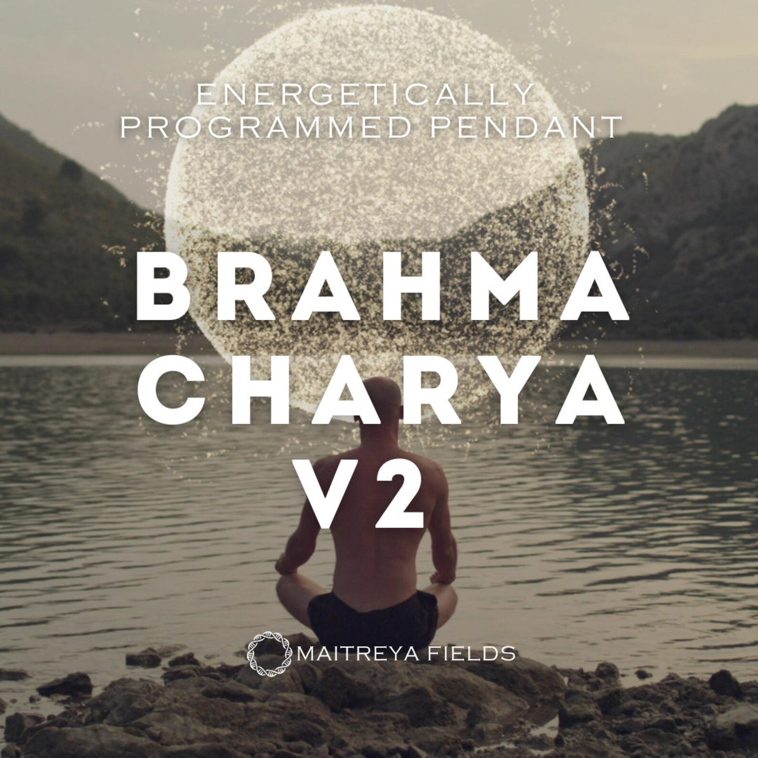 Brahmacarya v2 Pendant 134 / Chrysopoeia Series / Maitreya Fields - Energetically Programmed