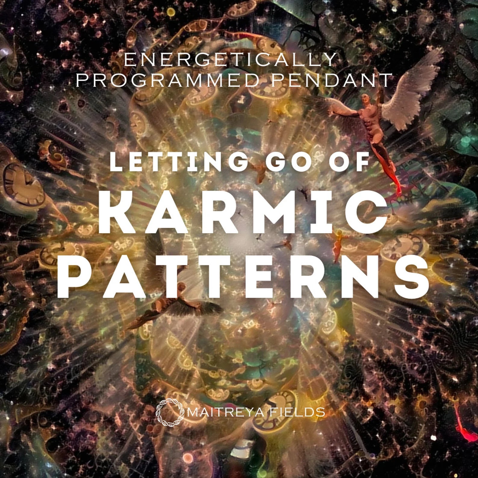 Göttlichkeits-Aktivierungsanhänger 127 / Chrysopoeia-Serie / Maitreya Fields – Energetisch programmiert