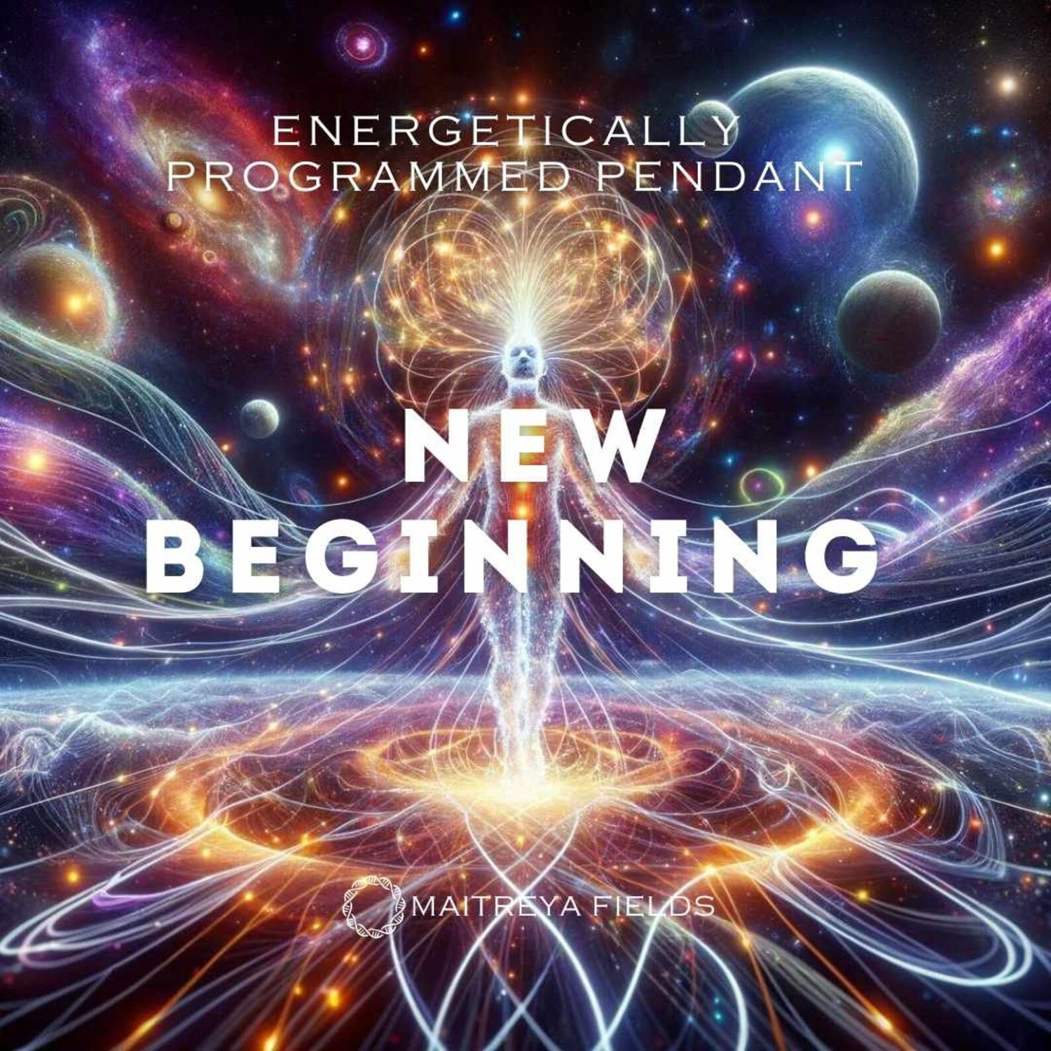 New Beginning 156 / Chrysopoeia Series / Maitreya Fields - Energetically Programmed Pendant