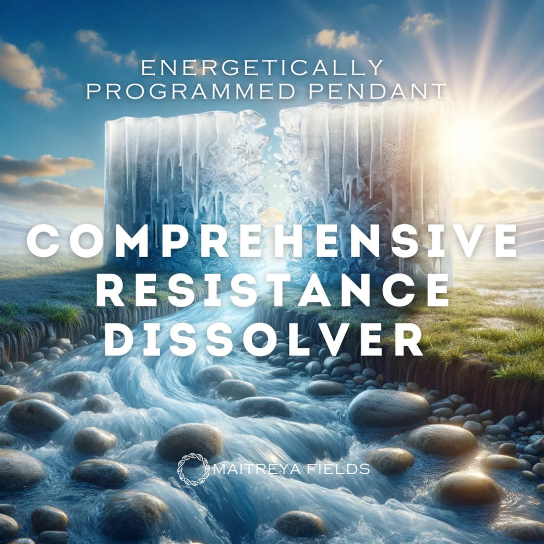 Comprehensive Resistance Dissolver Pendant 117 / Chrysopoeia Series / Maitreya Fields - Energetically Programmed