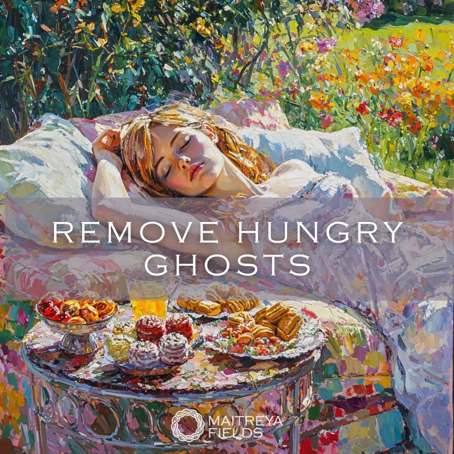 Remove Hungry Ghosts 161 / Chrysopoeia Series / Maitreya Fields - Energetically Programmed