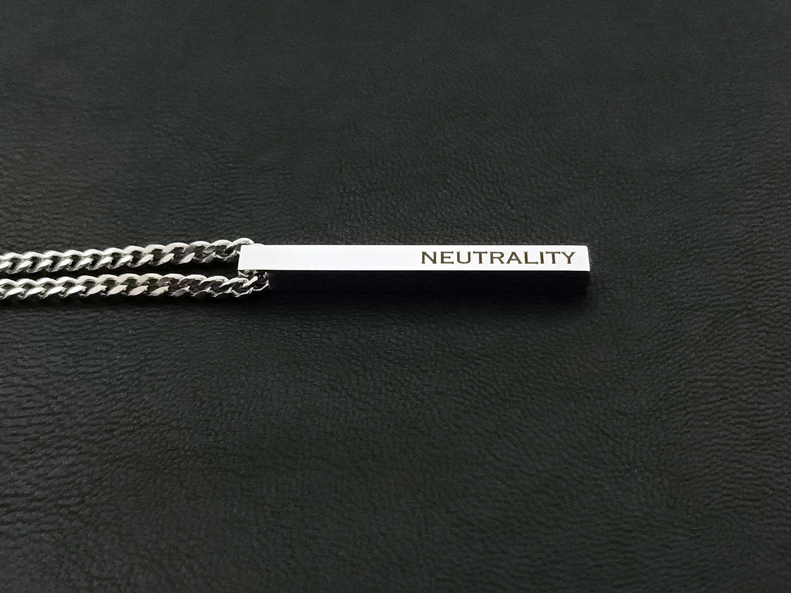 Neutral State Integration Pendant85 / Chrysopoeia Series / Maitreya Fields - Energetically Programmed