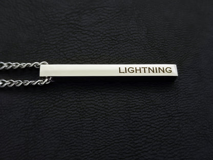 Lightning Speed and Power Pendant 75/ Chrysopoeia Series / Maitreya Fields - Energetically Programmed