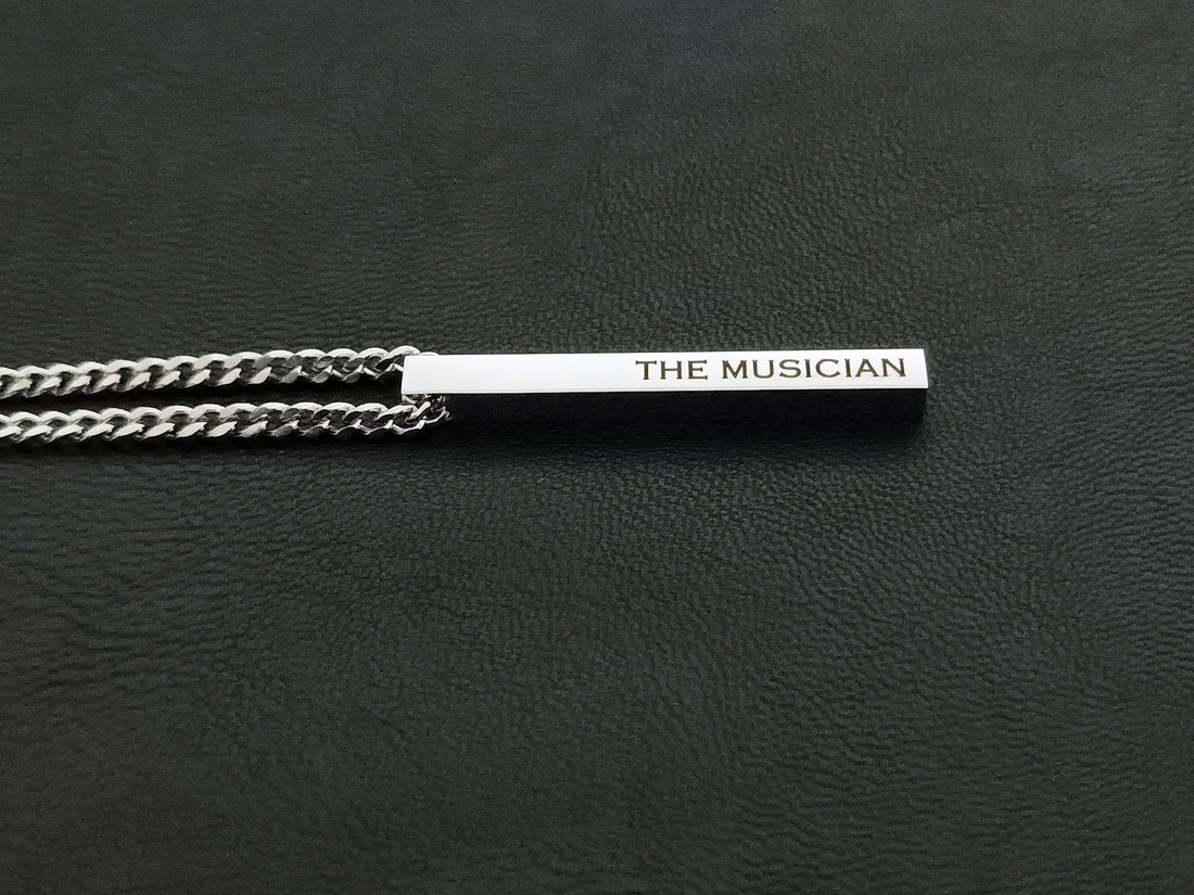 The Musician Pendant 70 / Chrysopoeia Series / Maitreya Fields - Energetically Programmed