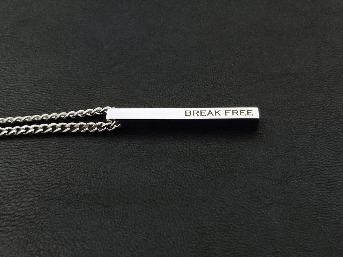 Break Free from Victim Consciousness Pendant 93 / Chrysopoeia Series / Maitreya Fields - Energetically Programmed