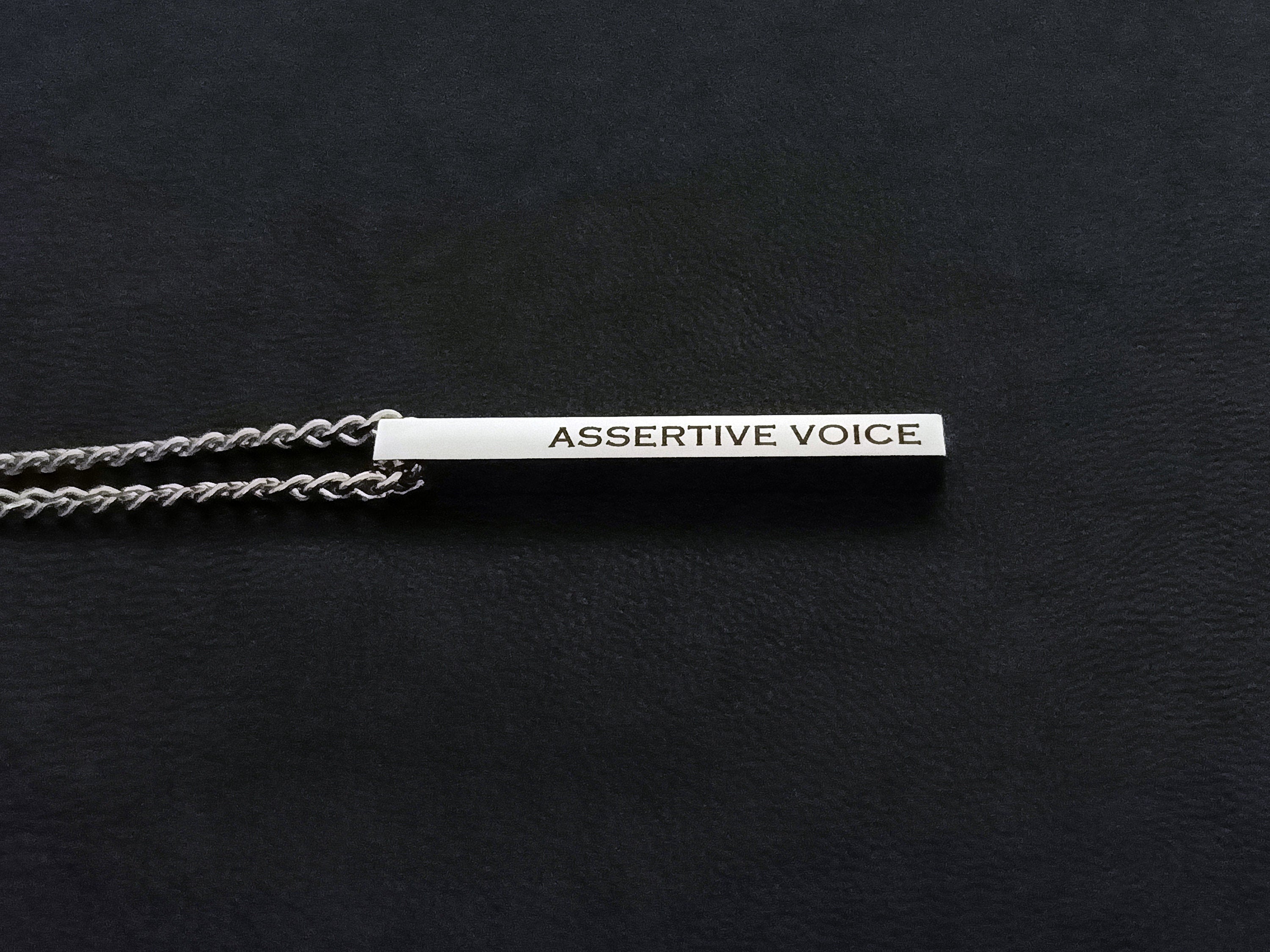 Assertive Voice Pendant 4 / Chrysopoeia Series / Maitreya Fields - Energetically Programmed