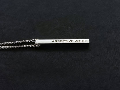 Assertive Voice Pendant 4 / Chrysopoeia Series / Maitreya Fields - Energetically Programmed