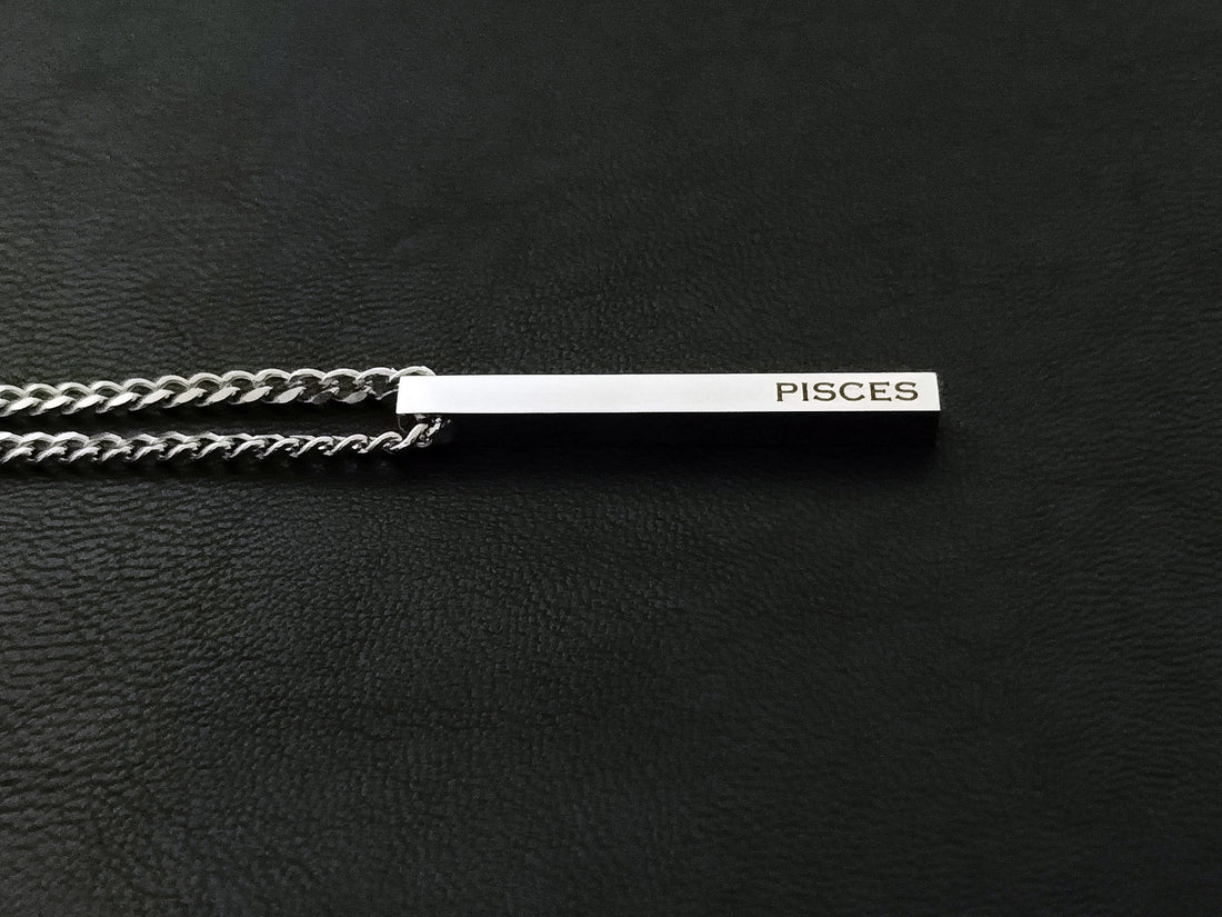 Pisces Zodiac Sign Pendant 69 / Chrysopoeia Series / Maitreya Fields - Energetically Programmed