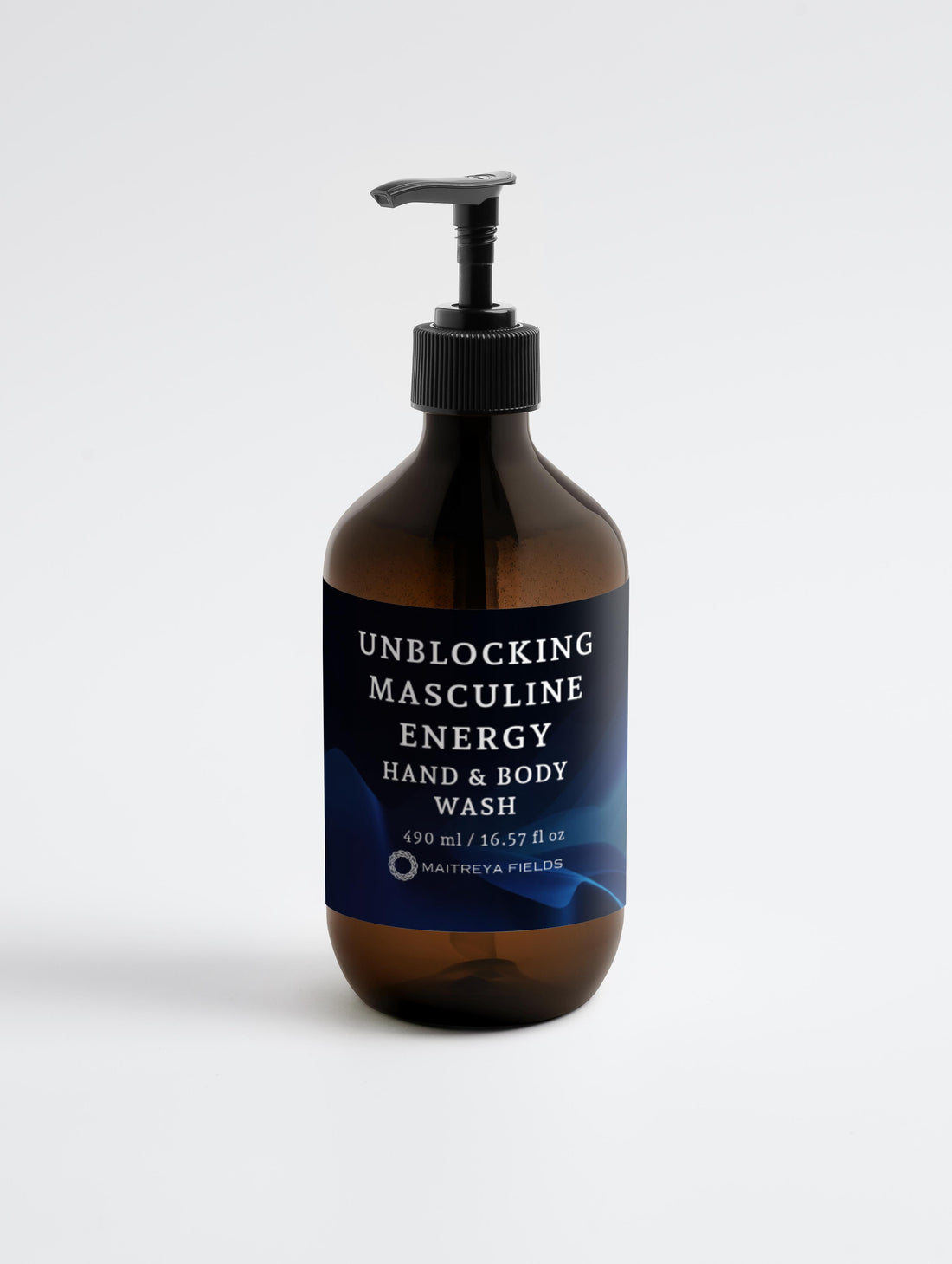 UNBLOCKING MASCULINE ENERGY - Hand &amp; Body Wash, Patchouli &amp; Amber Vanilla