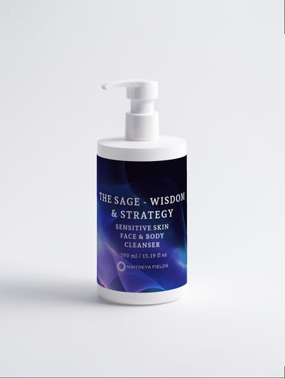 THE SAGE - WISDOM &amp; STRATEGY - Sensitive Skin Face &amp; Body Cleanser