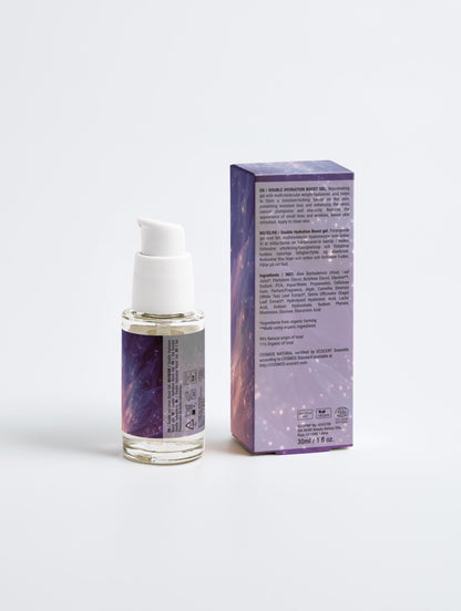 Violet Flame Energy Clearing - Double Hydration Boost Gel + HA