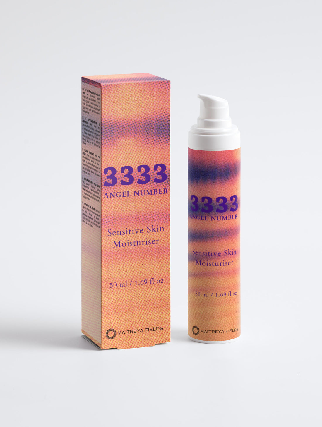 3333 Angel Number - Sensitive Skin Moisturiser, Fragrance Free