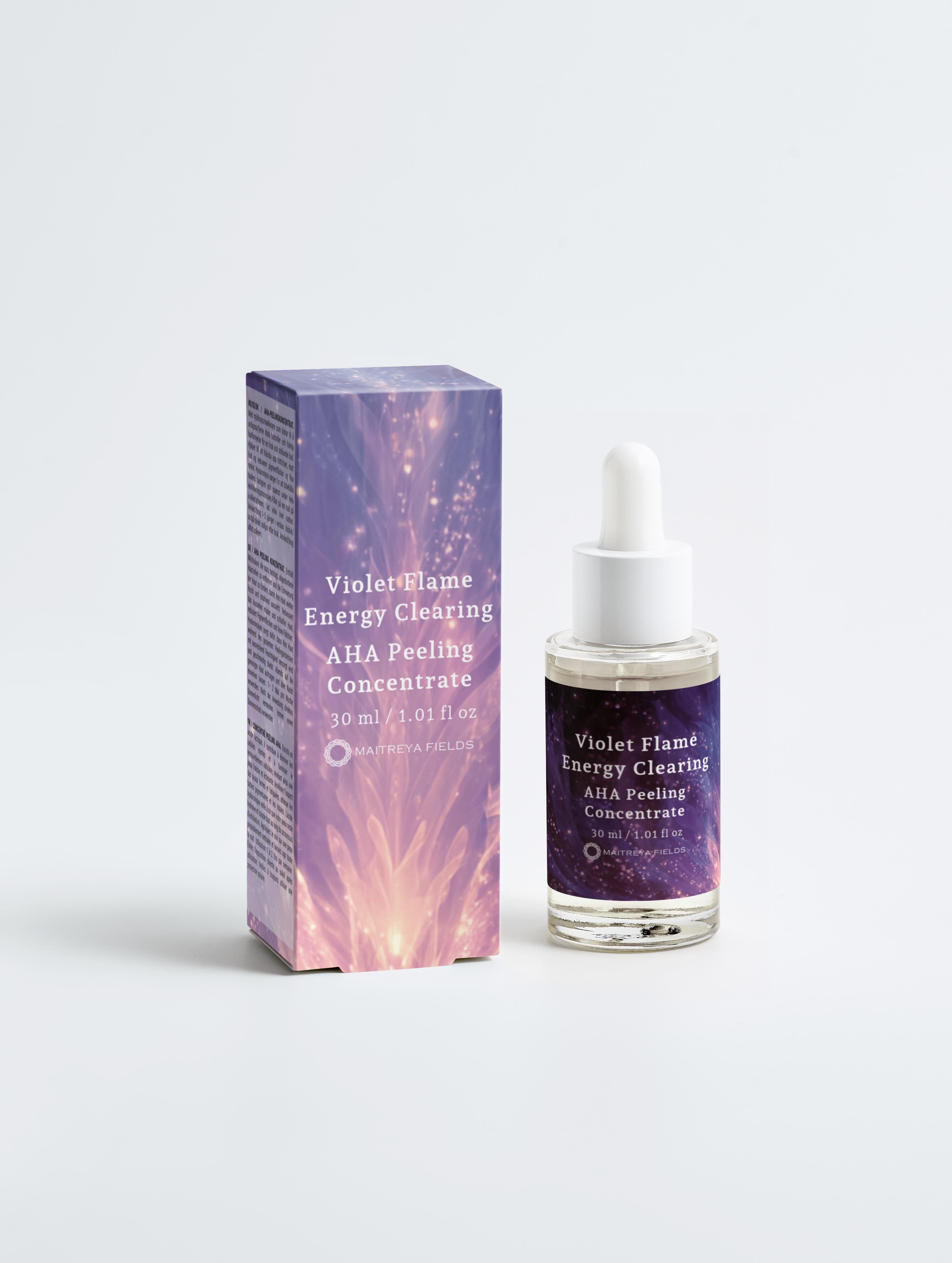 Violet Flame Energy Clearing - AHA Peeling Concentrate